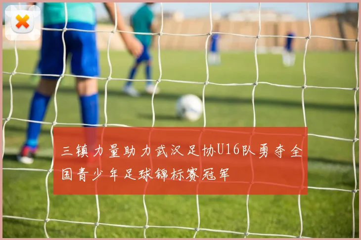 三镇力量助力武汉足协U16队勇夺全国青少年足球锦标赛冠军